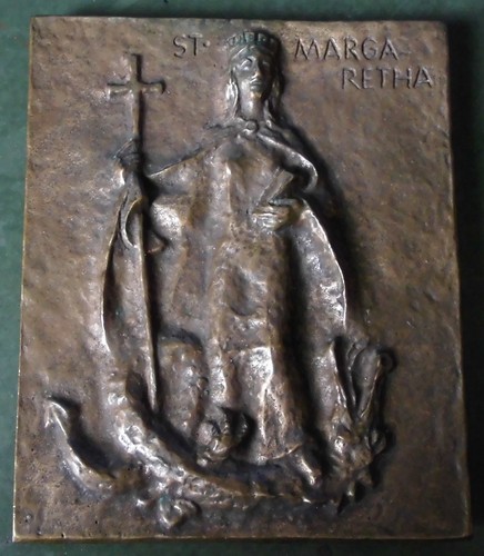 Piatto bronzo santa - in,