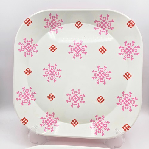 Set piatti ikea rosa rosso - piatti,