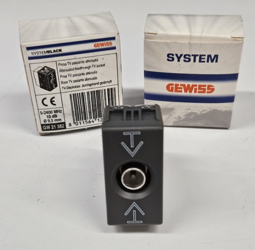 Gewiss black system gw21382 - gewiss,