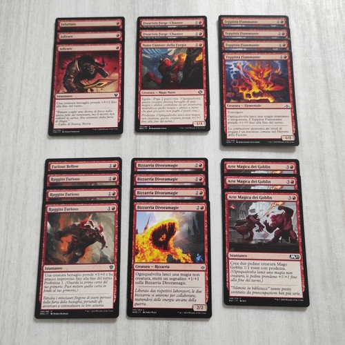 Mazzo magic rosso monocolore - mazzo,