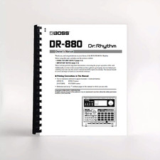 Manuale d'uso per BOSS DR-880