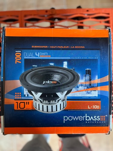 Powerbass 10d subwoofer - 10",