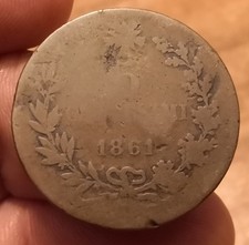 5 Centesimi 1861