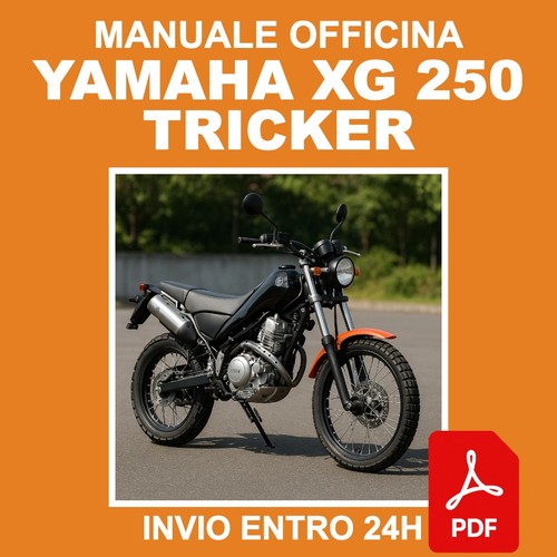 Manuale officina yamaha 250 - yamaha, xg