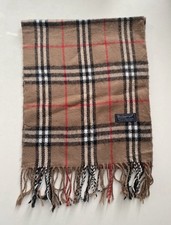 Sciarpa Burberry marrone scuro
