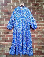 Maxi camicia estiva ZARA blu