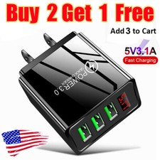 3-Ports Fast Wall Charger