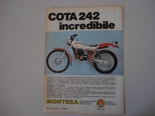 advertising Pubblicità 1983 MOTO MONTESA COTA 242