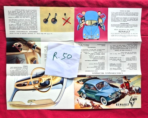 Renault 4 cv - ,