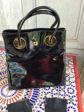 BORSA GHERARDINI NERA E DORATA VINTAGE