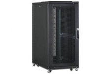 ARMADIO RACK 19" 26 UNITA' LINEA SERVER (A)1342 X (L)600 (P)1000MM. COLORE NERO 