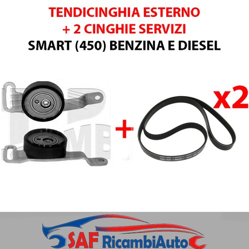Kit cinghie servizi - kit, +