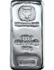 CAST BAR 500 grammi argento Germania 2023