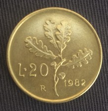 Vendo Moneta Da 20 Lire Del 1982