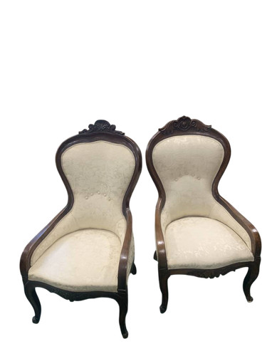 Coppia antiche poltrone