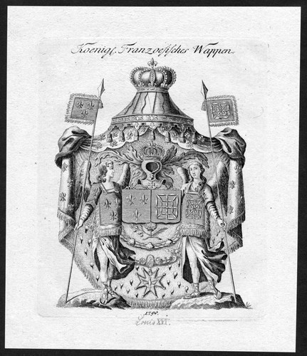 1790 francia france stemma - france,