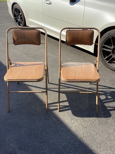 Vintage sedie pieghevoli - 2,