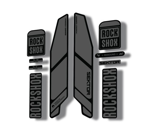 Adesivo rock shox - rock,