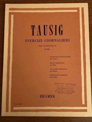Tausig esercizi giornalieri - tausig-,