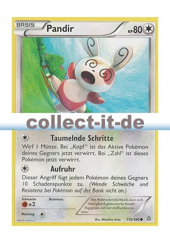 Pokemon 115 160 - 115/160, pandir