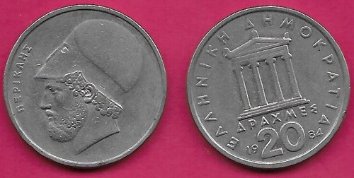 Grecia dracme 1984 - 20,