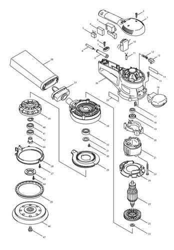 Makita ventola bo6030 - makita,