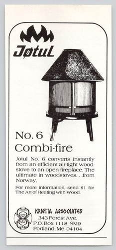 Pubblicità stampa jotul - stampa,