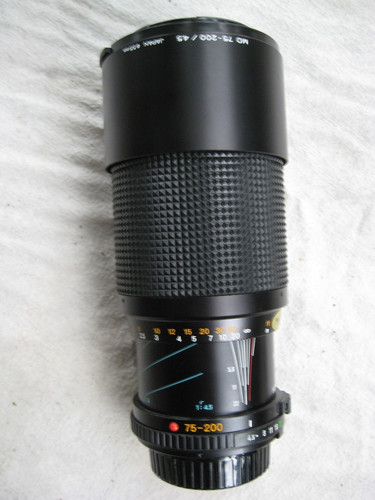 Minolta rokkor 200 f4 - 75-200, mm
