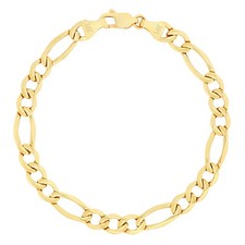 14K Oro Giallo 5.5mm Figaro