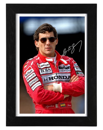 Foto autografo firmato ayrton - autografo,