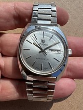 Nivada Automatic Like New Working For Parts Repair Vintage Watch