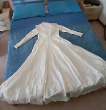 Abito Da Sposa In Seta Anni 50 Vintage