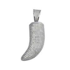 Pendente Hip Hop In Argento