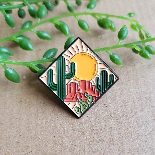 Cowboy enamel pin badge - pin,