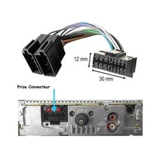 Cavo iso per autoradio sony - cavo,