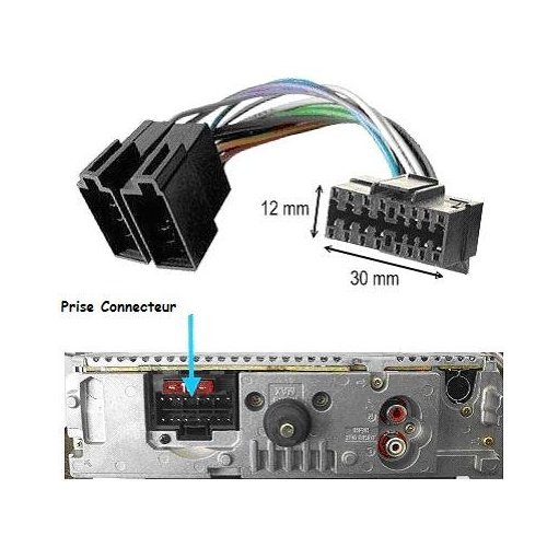 Cavo iso per - autoradio, sony