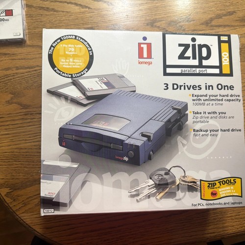 Iomega zip 100 - zip, plus