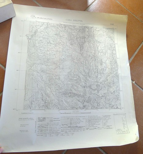 Mappa igm 1925 istituto - 1925,