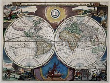 Cartina Del Mondo Originale