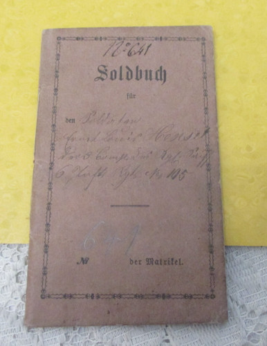 Libro soldatini 1867 - , ernst
