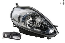 Faro Adatto A per Fiat Punto 199 10/09- Destra Lampadine Incl. Indicatori