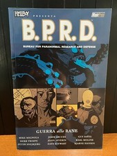 HELLBOY PRESENTA B.P.R.D. 12 GUERRA ALLE RANE EDIZIONE MAGIC PRESS 2011