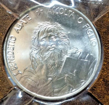 1000 Lire Argento in folder