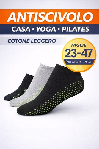Calze antiscivolo cotone - calze,
