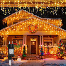 Tenda Luminosa Natale,600Led