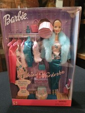 Barbie bionda moda guardaroba