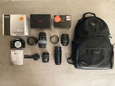 Kit reflex Pentax K-x + 18-55mm, 70-300mm, 18-200mm, 70-200, 50mm, zaino Tamrac.