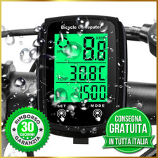 Contachilometri per Bici Senza Fili Impermeabile Tachimetro Bicicletta Automatic