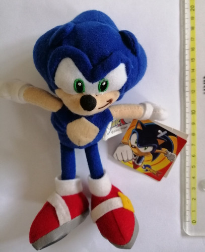 Sonic the hedgehog peluche - sonic,