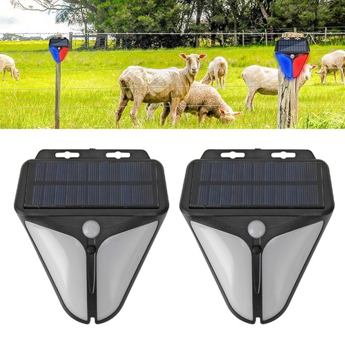 2pcs solar strobe warning - 2pcs,